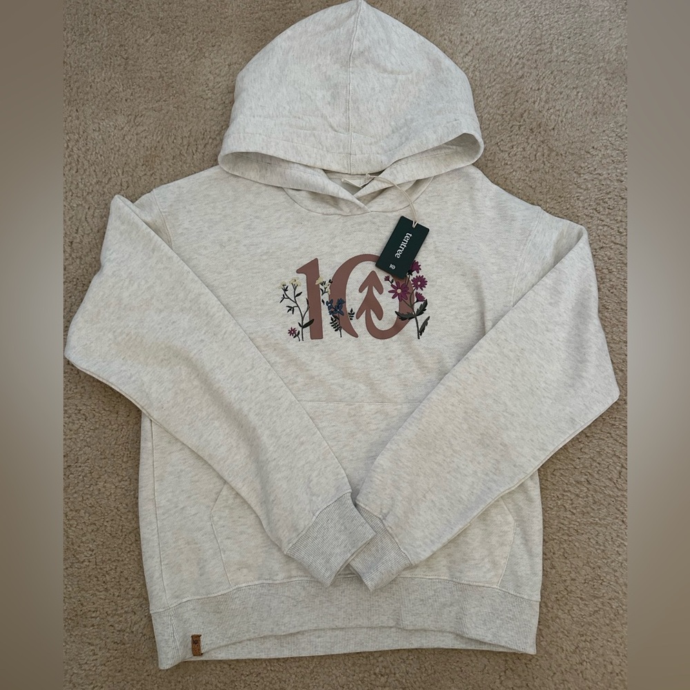 Tentree Floral Logo Hoodie